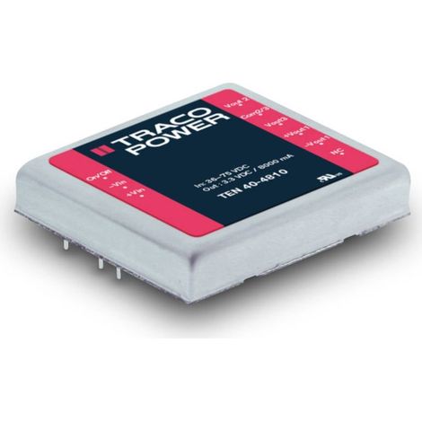TracoPower TEN 40-2432 Convertitore DC/DC da circuito stampato 24 V/DC 5 V/DC, 15 V/DC, -15 V/DC 6 A 40 W Num. uscite: (1/4)