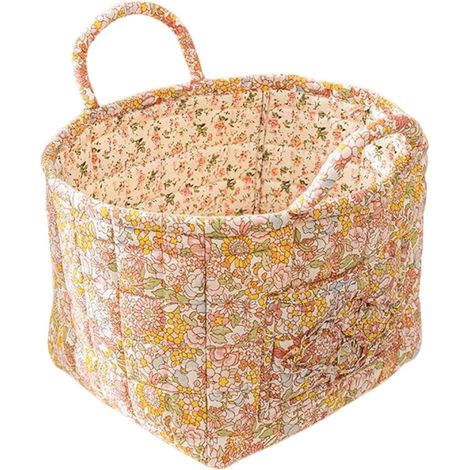 Paniers en Tissu de Rangement - Grande Capacité Corbeille à Linge Boho - Organisateur Pliable Portable Pour Linges Chambre Séjour Gain de Place (1/4)