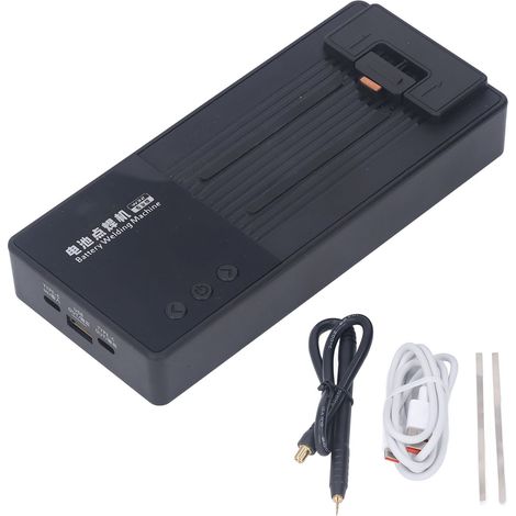 Pistolet de soudage par points 6 niveaux de puissance réglable, arrêt automatique, soudure portable 4.2V 200A pour batterie externe (1/5)