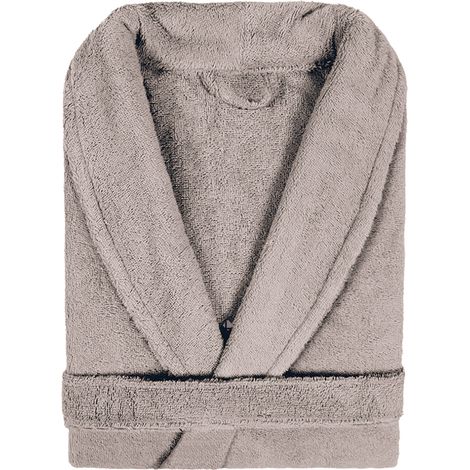 Peignoir adulte col châle PURE Col châle L