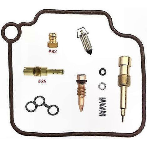 Kit réparation carburateur scooter 125cc - composants flotteur et membrane (1/4)