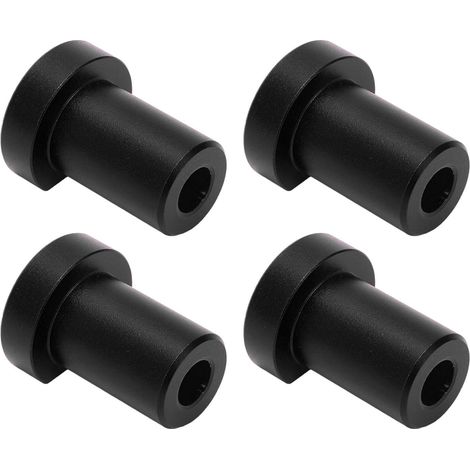 4 Stück Werkbankhaken, 19 mm Durchmesser, Werkbankzapfen aus hochfester Aluminiumlegierung, schwarz, für Holzbearbeitung (1/5)