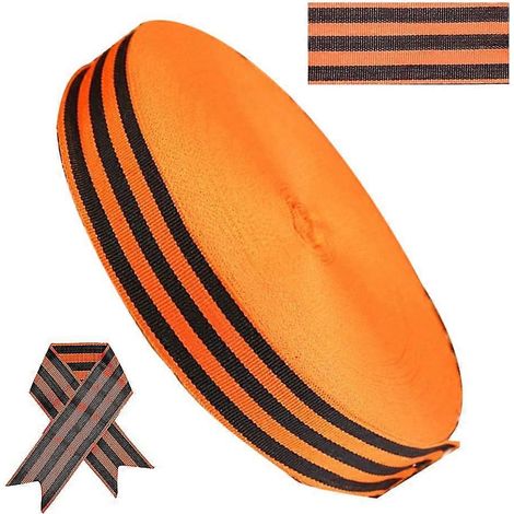 St.-Georgs-Band, Kriegssiegesband, Russisches Gardeband, Schweres Gardeband, Orange-schwarzer Streifen (1/5)