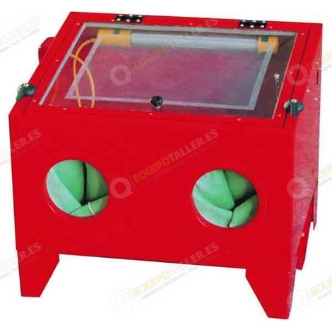 Limpiador a presión con arena SANDBLASTER para mesa