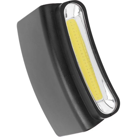 Lampe frontale portable LED en plastique avec clip pour casquette ou chapeau, mini lampe frontale pour éclairage extérieur (1/5)