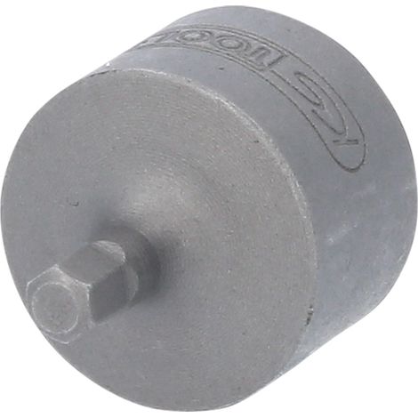 KS Tools 3/8 Bit-Stecknuss Innensechskant, kurz, 4 mm (1/5)