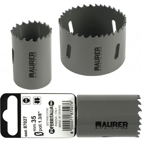FRESA A TAZZA BIMETALLICA MAURER PLUS 92 - CF. SU PLACCHETTA