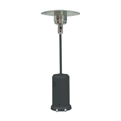 STUFA GAS GPL A FUNGO + RUOTE DOMUS - GRIGIO KW 5/12 - 1 pezzo