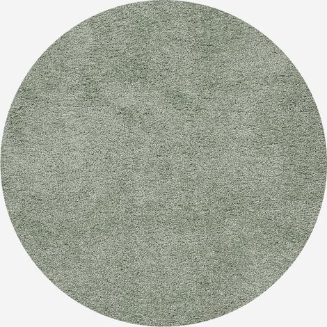 Tappeto antiscivolo da salotto tinta unita Elegance tondo VER102 (1/3)