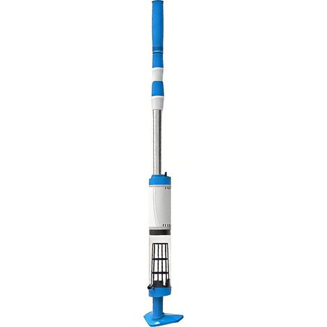 Aspirateur à main sans fil rechargeable avec poignée télescopique pour piscines hors sol, spas et jacuzzis. Prise américaine. (1/5)