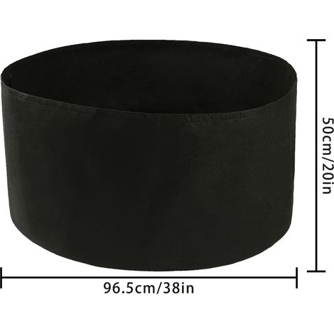 [Sac de Jardinage] [Non-Marque] [Standard] [Breathable et Durable] - 1 PC Sac de Culture Respirant pour Plantes, Balcon, Office et Jardins (1/4)