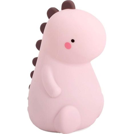 Veilleuse dinosaure pour enfants, lampe LED rechargeable USB avec capteur tactile, silicone sûr (1/5)
