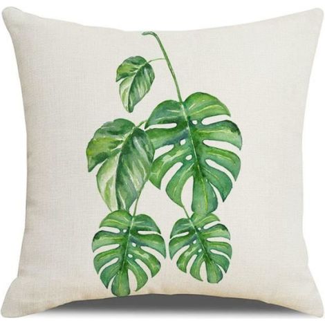 Taies d'oreiller - - 45x45 cm - Polyester - Confortable - Uni (1/2)