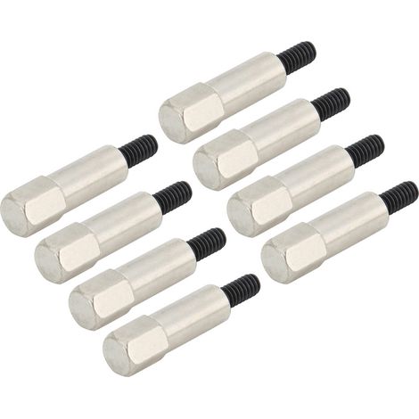 Jeu de 8 boulons de couvre-culasse en acier inoxydable, compatible Chevrolet 283 302 305 307 327 350 383 400, moteur SBC (1/3)