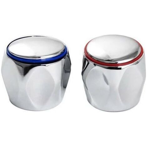 Sollbry Tête de robinet froide et chaude pour robinet de cuisine et salle de bain Chromé (1/5)