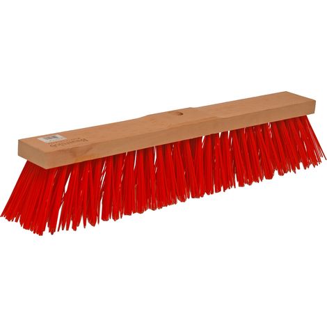 Straßenbesen Besen Saalbesen Terrassenbesen 60 cm mit Stielloch (1/4)