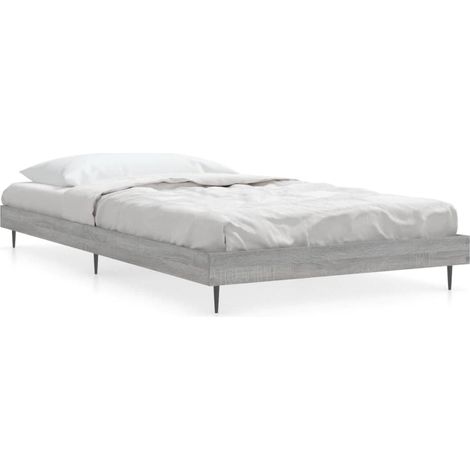 Maison Exclusive - Giroletto Grigio Sonoma 90x190 cm in Legno Multistrato (1/5)