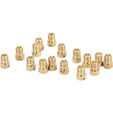 16 Hauptdüsen für Roller, Vergaser, Hauptdüsensatz, Ersatz für PWK Keihin OKO CVK 90-150 (1/5)