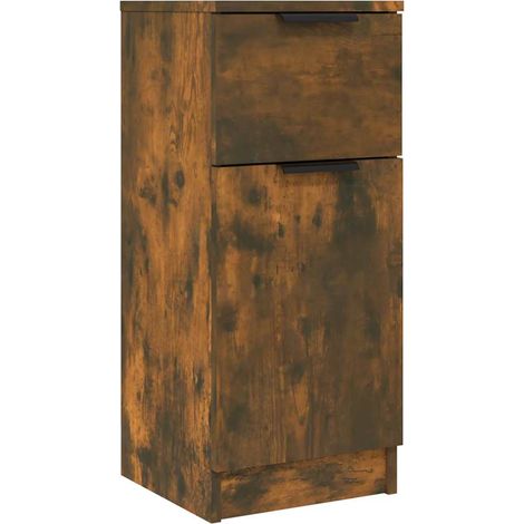 Maison Exclusive - Aparador madera contrachapada color roble ahum (1/5)