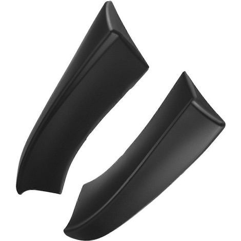 Schmutzfänger hinten für Charger, Stoßstangenlippe, mattschwarzer Splitter (1/5)