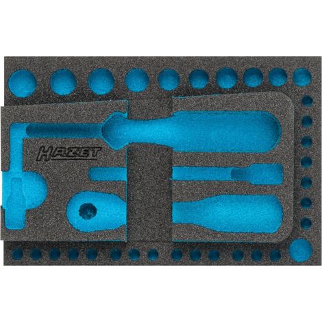 Garniture en mousse souple bimatière 163-350L HAZET (1/2)