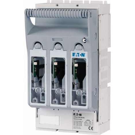 Sectionneur pour fusibles � couteaux 3P borne plate M8 95 mm� max. barre 60 mm surveillance des fu EATON XNH00-FCL-S160 (1/4)