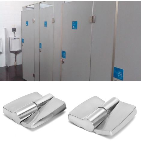 Bisagra de gravedad para puerta, fabricada en aleación de aluminio para muebles – 2 piezas, 8,5 x 8 cm, lado izquierdo, incluye accesorios.