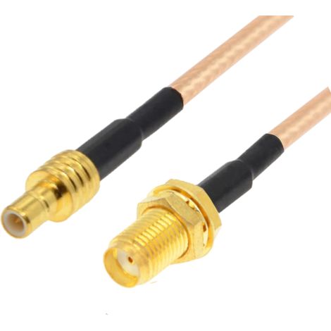Cavo di collegamento con connettore SMA / spina SMB da 20 cm RG316
