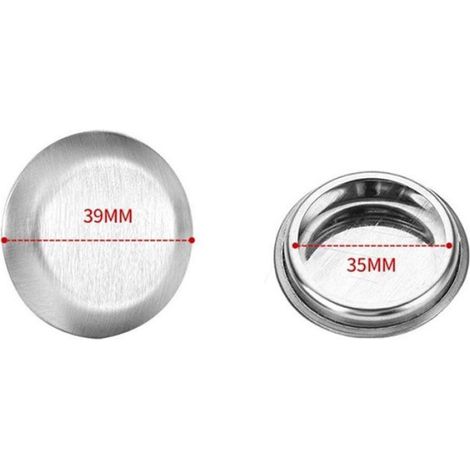 Cache-trou pour robinet évier, bouchon étanche inox, installation facile, accessoire cuisine anti-fuite (1/4)