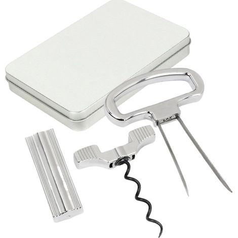 Décapsuleur à deux dents - tire - bouchon multifonction - bouchon portable (1/5)