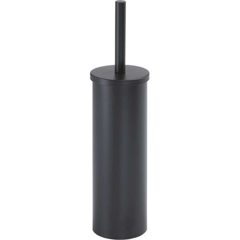 Aqualine - Escobilla de WC, negro mate 523314