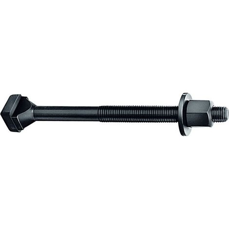 Vite cava a T DIN 787 cava a T 28mm M24 L.315mm qualità 8.8 con dado e rondella AMF