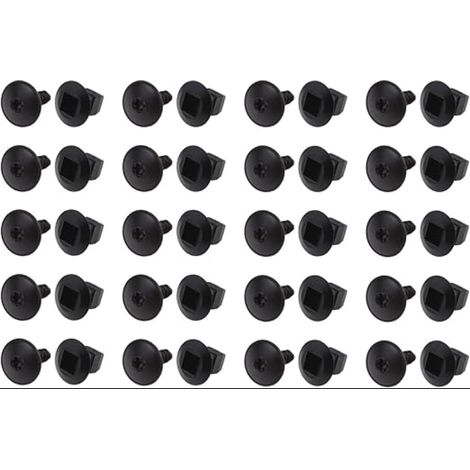 vis Torx garde-boue avant pare-chocs moteur bouclier couvercle plateau garde-boue passage de roue clip N90775001 N90833801 Bora Golf CC Beetle A4 A6 A8 Altea Leon (1/5)