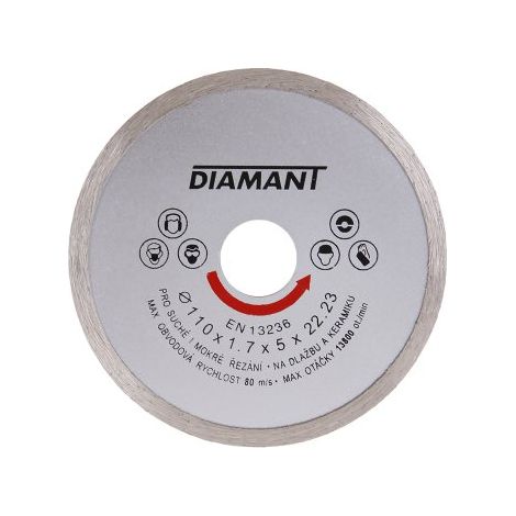 LEVIOR Disco Diamante DIAMANT 110x1.7x22.2mm completo 21010.01