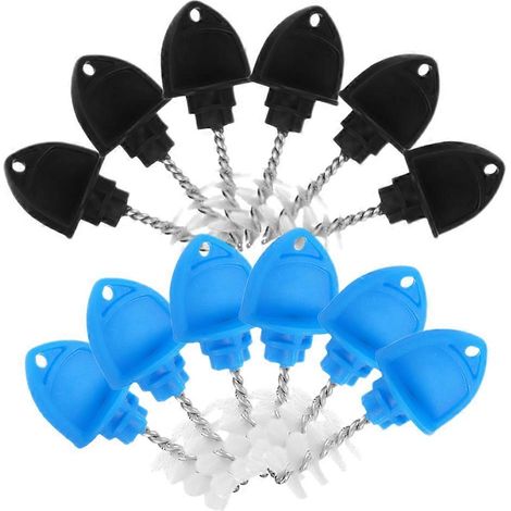 Lot de 12 brosses de nettoyage pour bouchons de robinets de bière pression (1/4)
