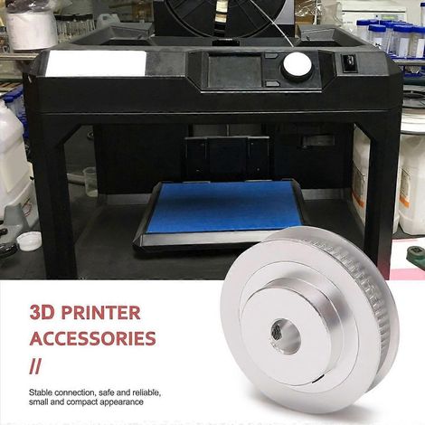 Poulie de réduction 1:3 à roue synchrone 2GT, modèle de poulie, courroie mécanique pour imprimantes 3D (1/5)