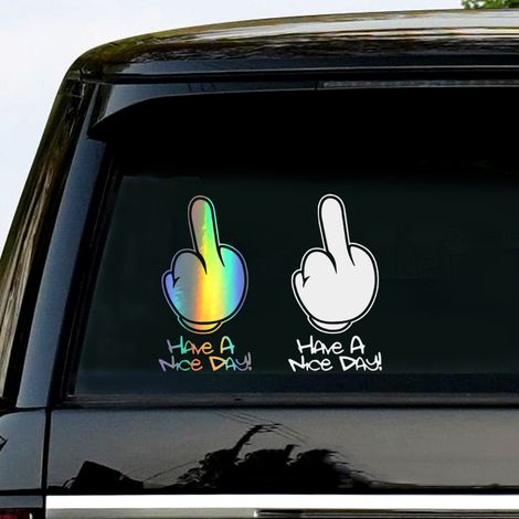 Verkaufsschlager, 3-teiliges Set Autoaufkleber, personalisiert und (1/4)