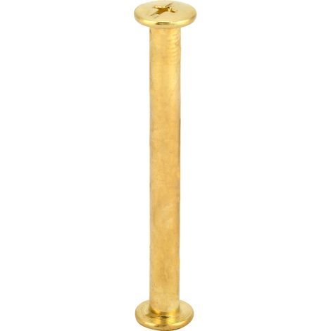 Lot de 10 rivets à tête plate M5 pour albums de livres et loisirs créatifs (M550) (1/5)
