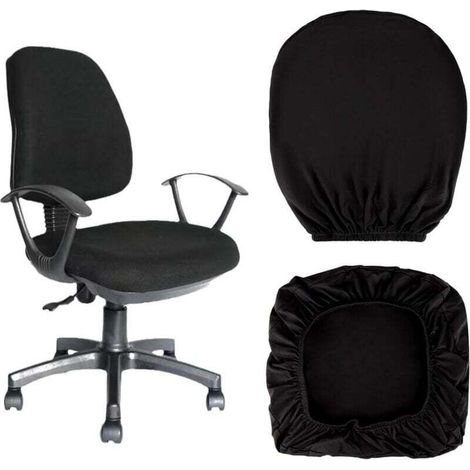 Housse de Chaise, Couverture de Chaise, Housse pour Chaise, Housse Chaise pour Salle à Manger Amovibles et Lavables, pour La Maison, La Cuisine, Housse de Dossier de Chaise + Housse de Coussin (1/4)