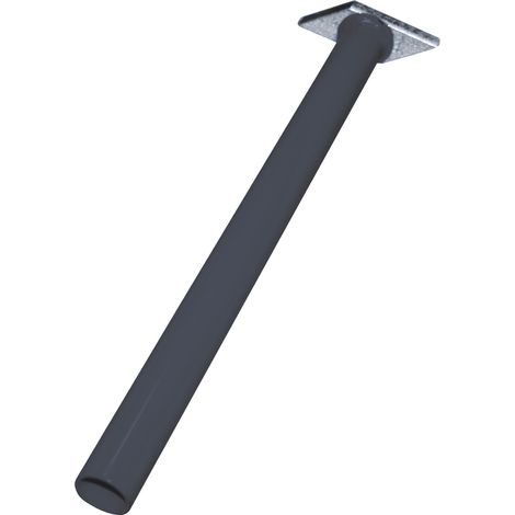 Cordes Tragarm 375mm RAL 7016 anthrazitgrau pulverbeschichtet 20kg (1/3)