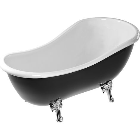 Vasca Ethos centro stanza 170x80 in vetroresina nera con i