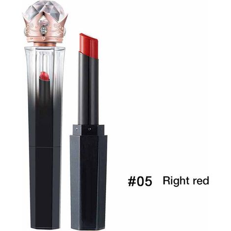 05 Rouge à Lèvres Hydratant Longue Tenue Imperméable, Baume Lèvres Anti-Tache Sans Transfert, Maquillage Lèvres (1/5)