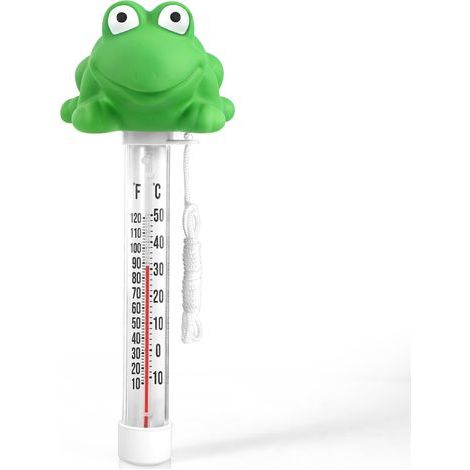 Thermomètre flottant pour piscine, résistant aux chocs, pour mesurer la température de l'eau des piscines, spas, jacuzzis et aquariums-AquaForge (1/4)