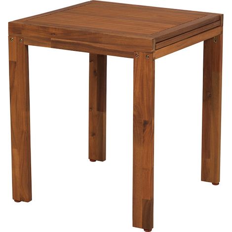 Balkonausziehtisch 65 (130) x 70 cm FSC ® Akazie