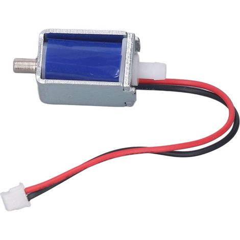 Mini électrovanne 2 positions 2 voies normalement ouverte pour commande automatique, 3,7 V CC, 340 mA, 1,37 W, 10 Ω (1/5)