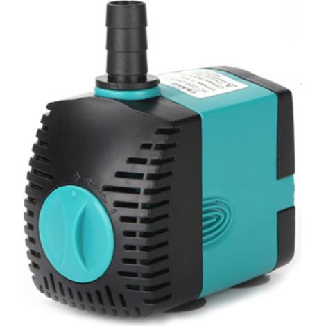 Pompe submersible silencieuse, pompe à eau pour aquarium (450 L/H, 6 W, hauteur manométrique 0,8 m) (1/4)