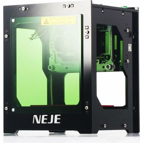Graveur laser 3000 mW 445 nm, mini-machine de gravure intelligente avec IA, compatible avec une utilisation hors ligne, pour Windows (UE). (1/5)