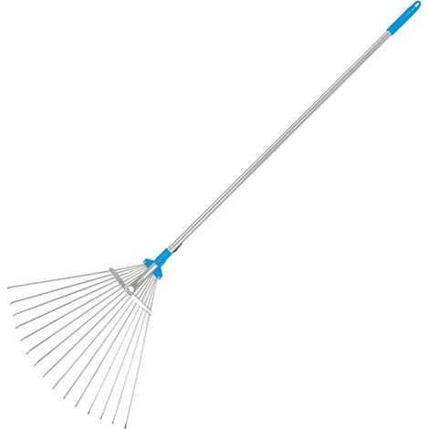 SCOPA GIARDINO CON MANICO REGOLABILE