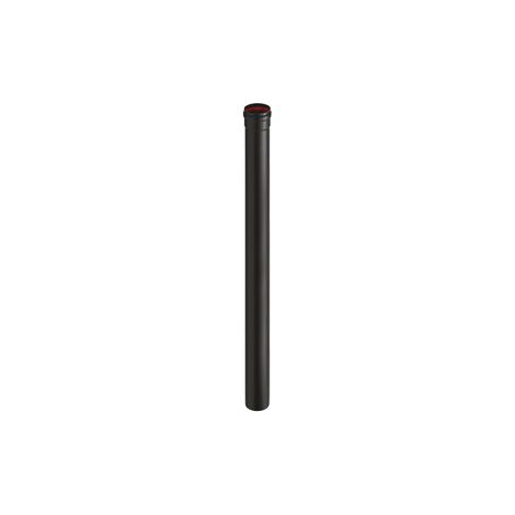 TUBO PORC PELLET C/GUARN D  8XH100CM NERO OP AETERNUM