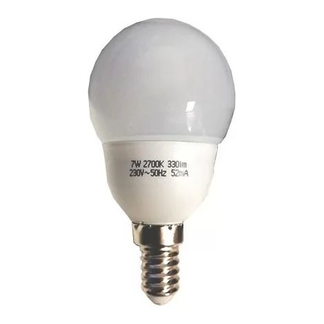 Orbitec 131847 Bulb E14 SPH 230V 7W 2700K 50x94mm Warm white 330Lm